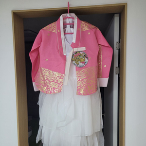 여아한복 세트 (저고리+치마)10 새상품급