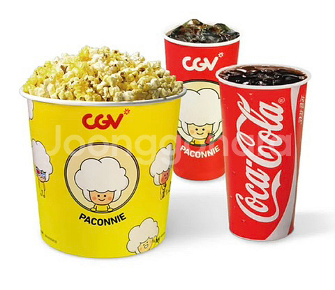 cgv콤보 50% 할인 쿠폰 ( 팝콘 콜라 )--0
