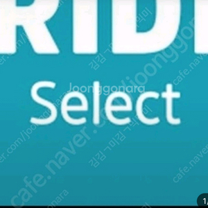 리디셀렉트1개월이용권