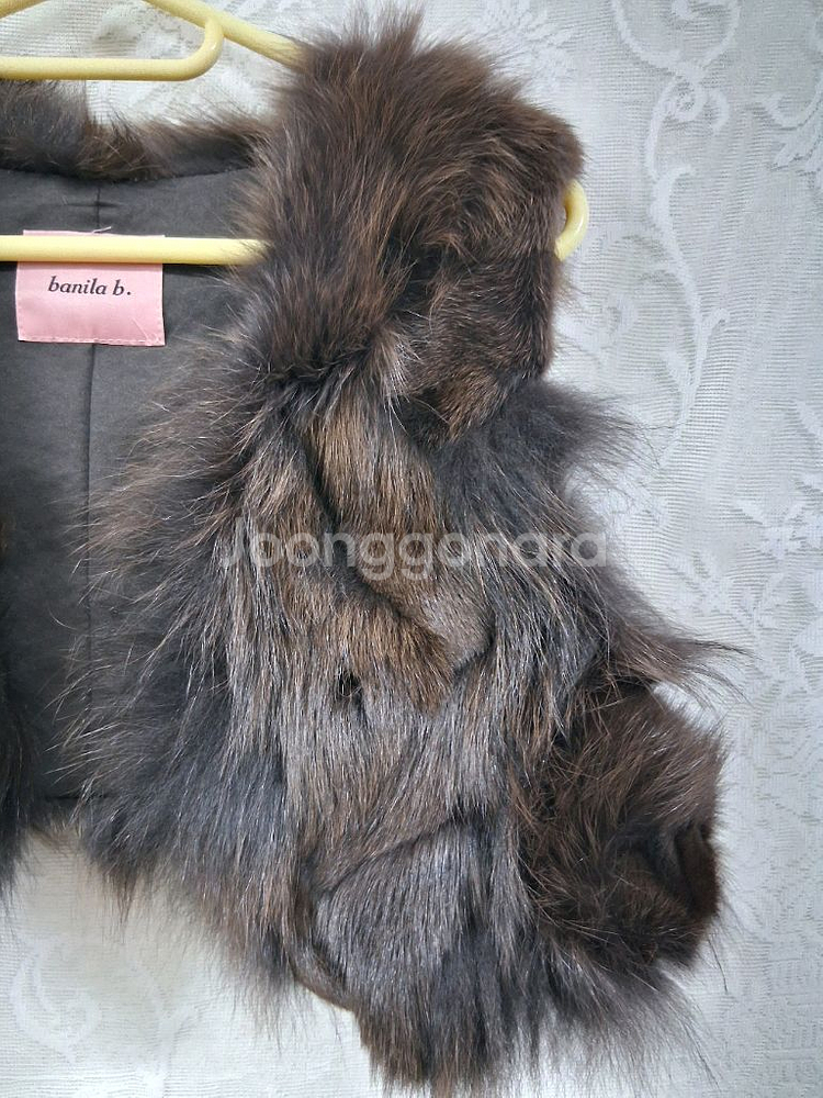 바닐라비 여우털 볼레로 S--1