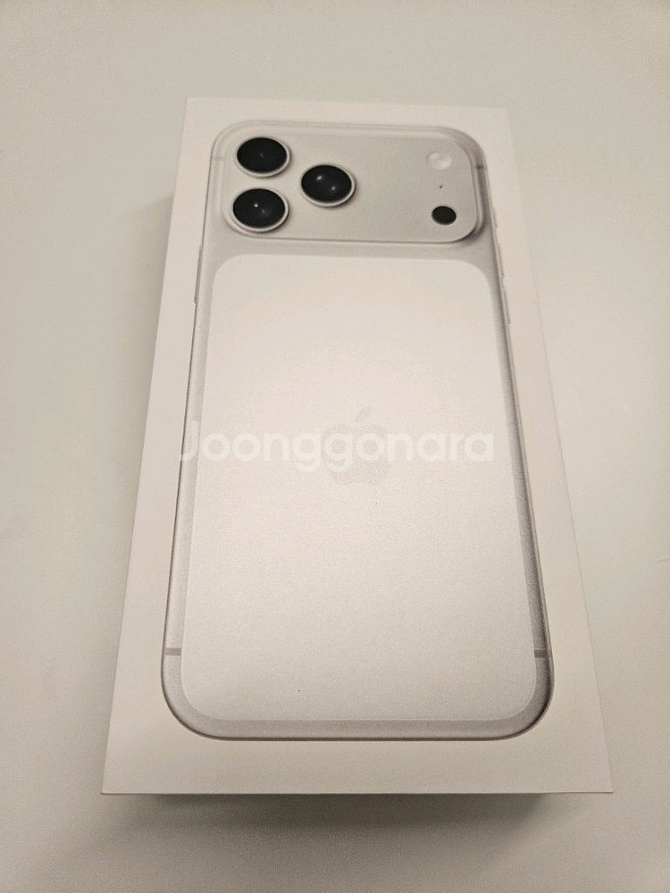 1[새상품] 아이폰17 프로맥스 256G 실버--0