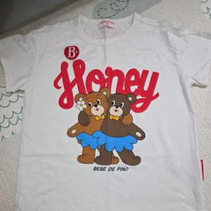 베베드피노 허니베어 반팔 티셔츠 120사이즈