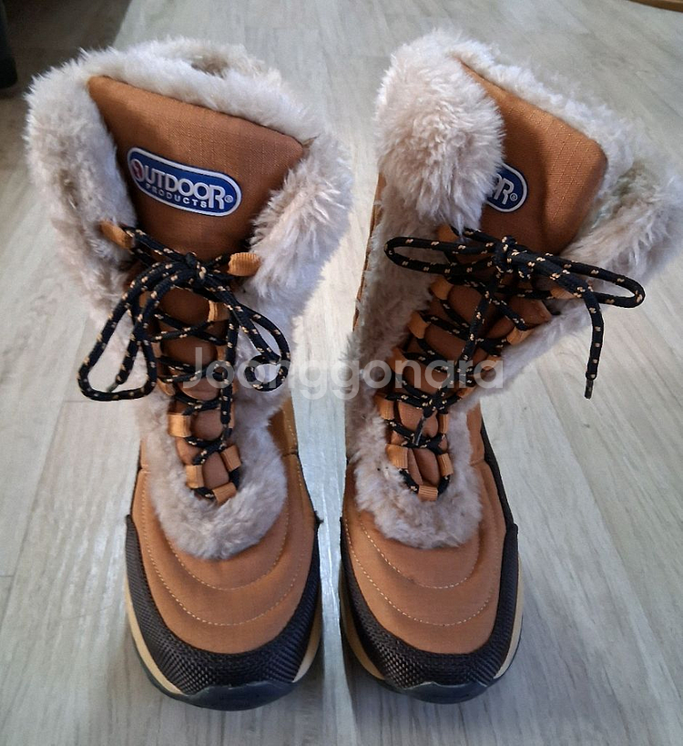 아웃도어 프로덕츠 방한 털 부츠 230mm--0