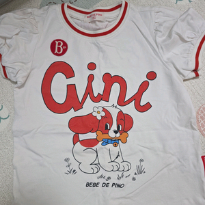 베베드피르 기니 퍼프 반팔 티셔츠 120사잊ㄷ