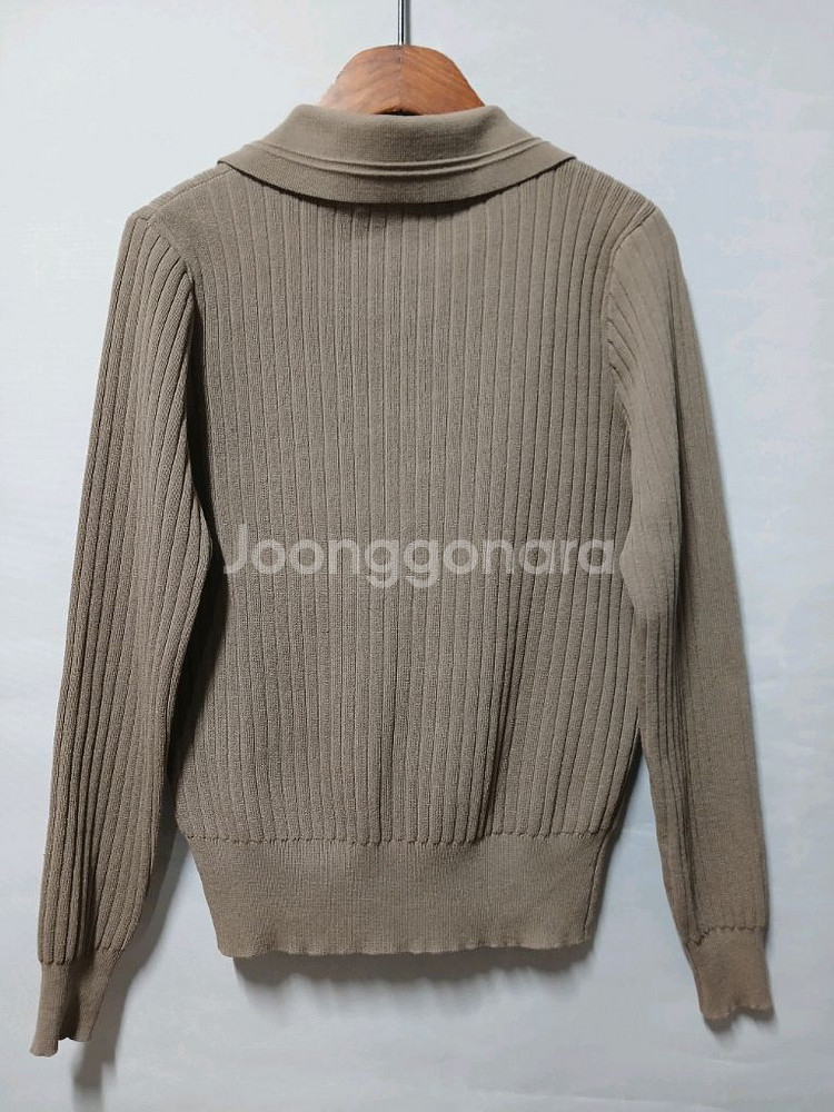 LeLpoch 골드버튼 니트 가디건 M정도--3