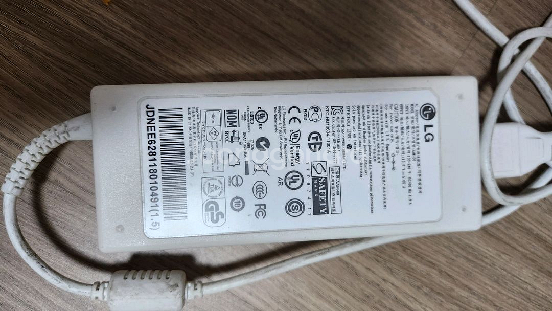 LG 모니터 아답타 19.5V 5.65A--0