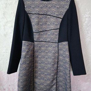 에꼴드파리 패턴 원피스 88-97-165