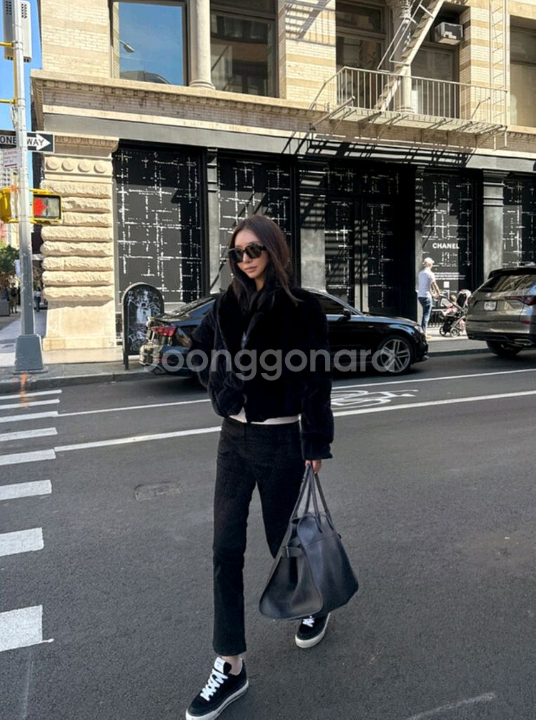 더로랑 벨벳패딩(S,새상품)--5