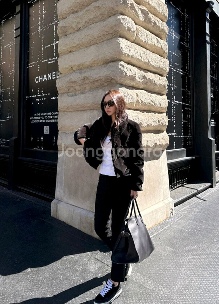 더로랑 벨벳패딩(S,새상품)--7