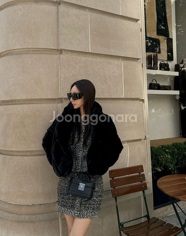 더로랑 벨벳패딩(S,새상품)--9