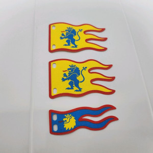 레고 사자군 깃발 세트