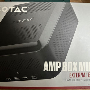 조텍 amp box mini egpu + gtx1060 3gb 판매