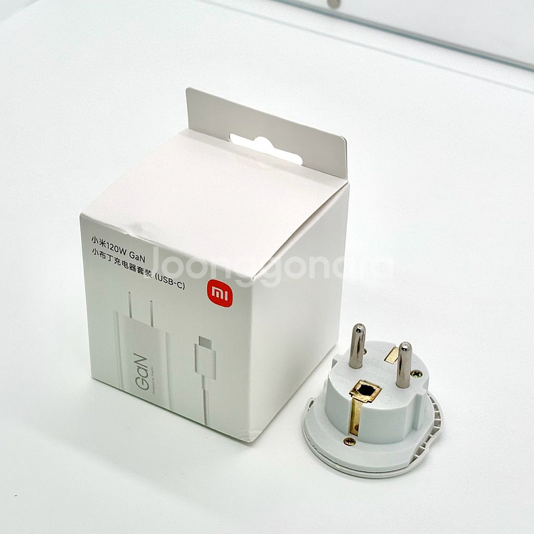 새상품 샤오미 정품 GaN 120W C타입 급속 충전기--2