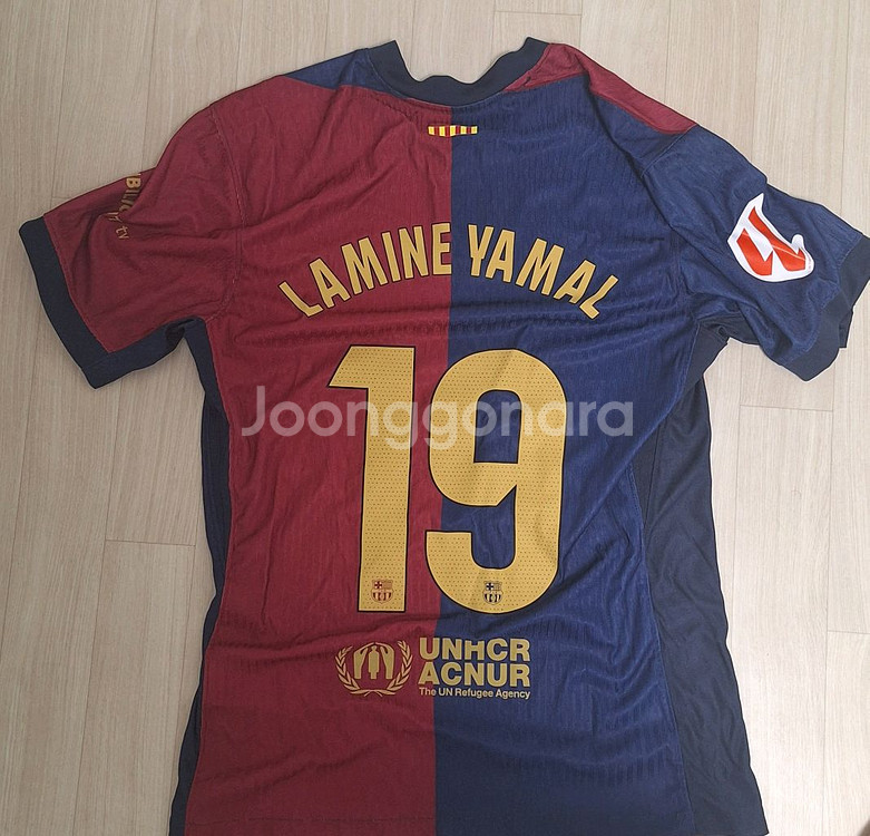 나이키 바르셀로나 x트래비스 스캇 24/25 드라이핏 매치 홈 저지 블루/스칼렛--1