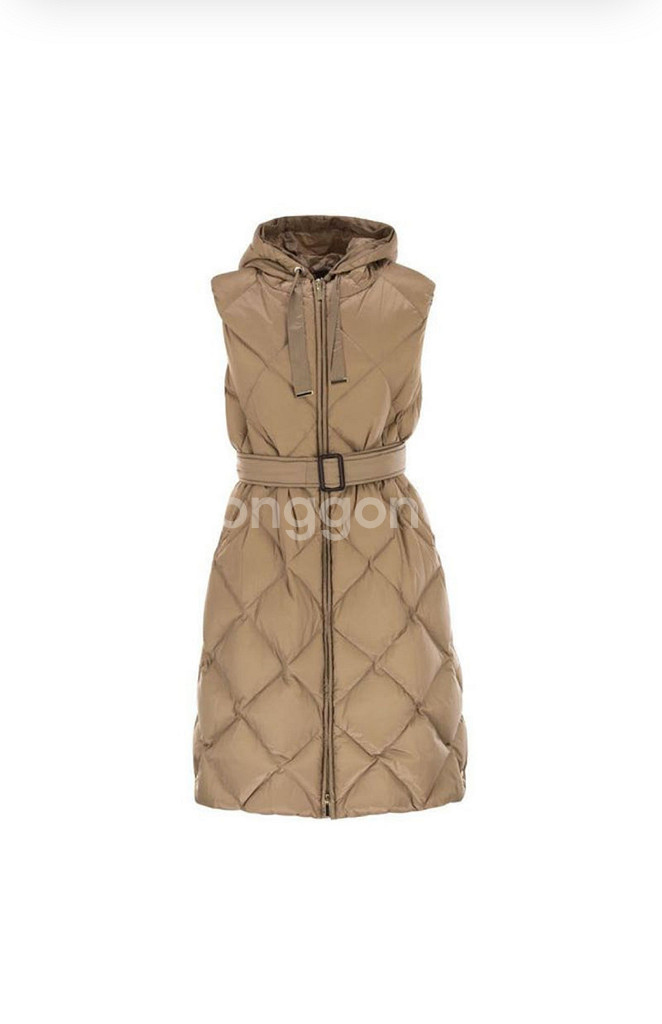 25FW 막스마라 트레질 패딩베스트 IT36 카멜--0