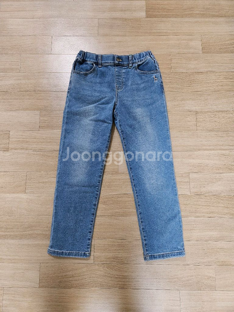 헤지스키즈 기모 데님 팬츠 145--0