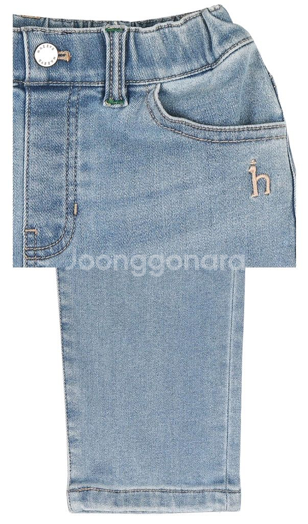 헤지스키즈 기모 데님 팬츠 145--8