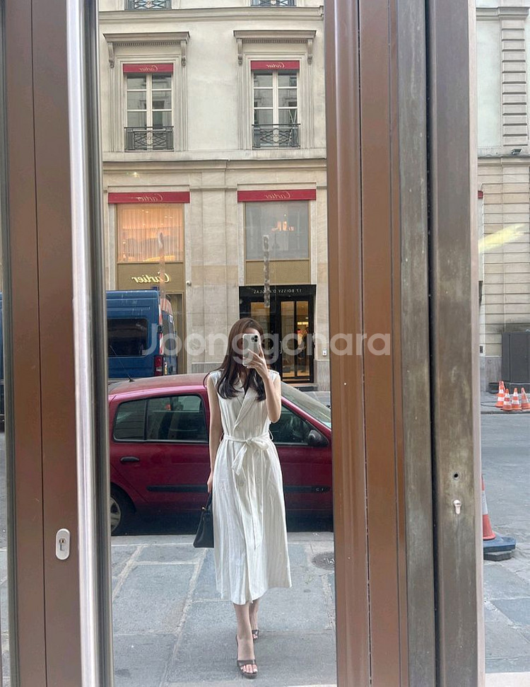 더로랑 스트라이프 원피스(익스클루시브)free--3