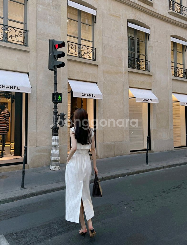 더로랑 스트라이프 원피스(익스클루시브)free--2