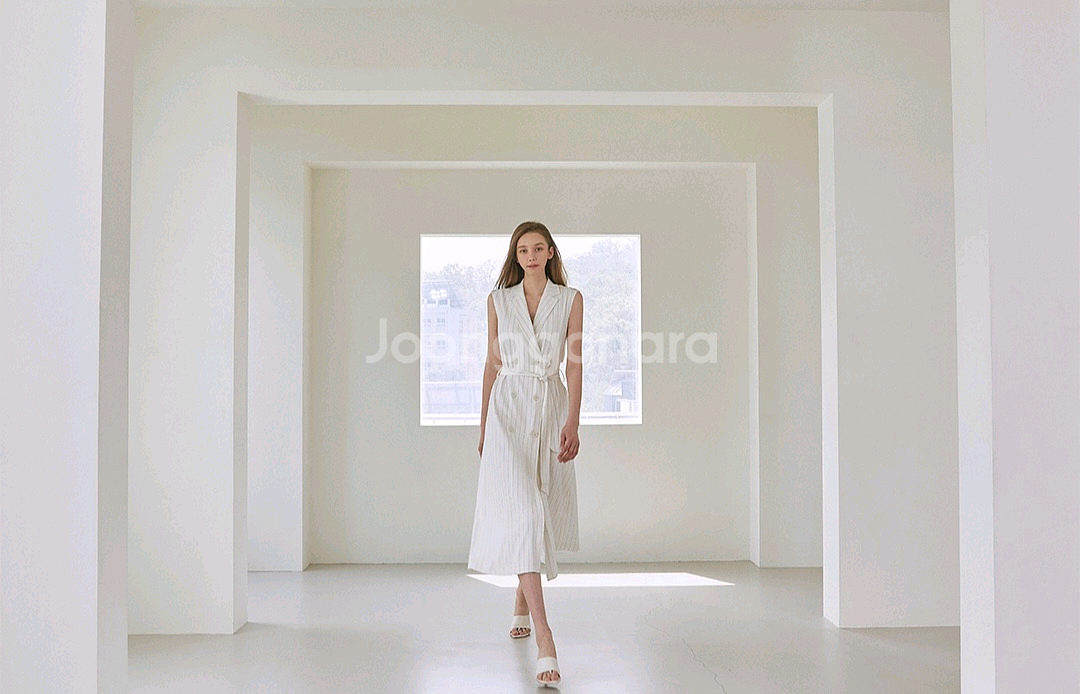 더로랑 스트라이프 원피스(익스클루시브)free--6