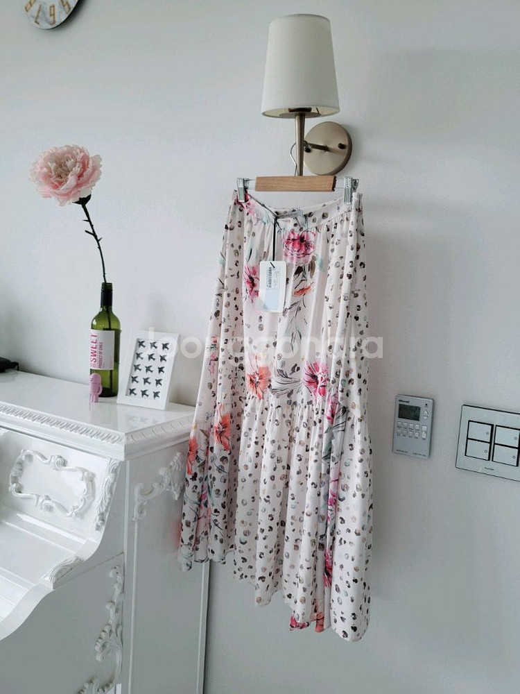 수입 꽃장식가디건ㆍ잇미샤 플로랄 롱스커트(반택포)--2