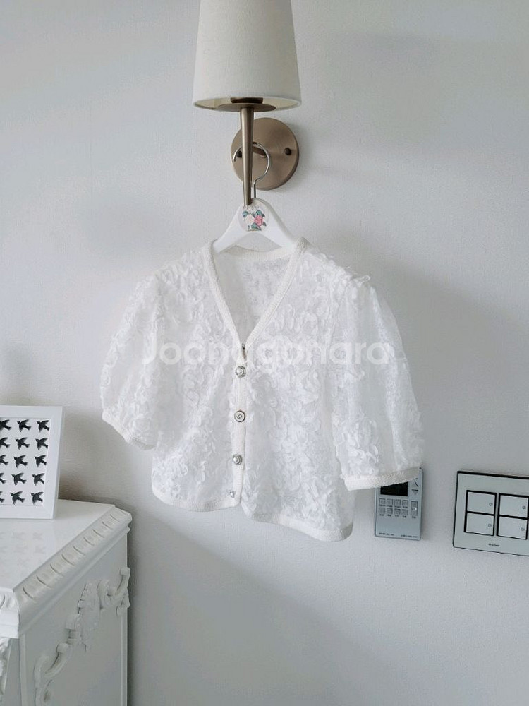 수입 꽃장식가디건ㆍ잇미샤 플로랄 롱스커트(반택포)--9