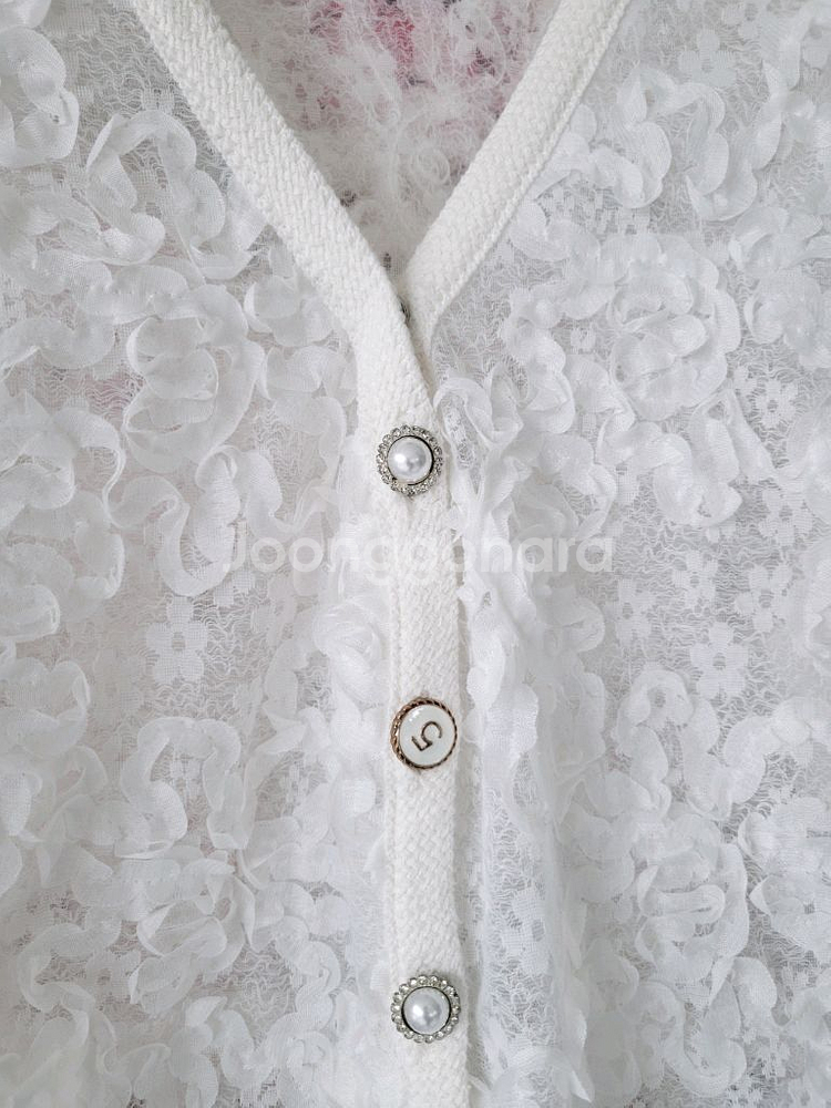 수입 꽃장식가디건ㆍ잇미샤 플로랄 롱스커트(반택포)--5