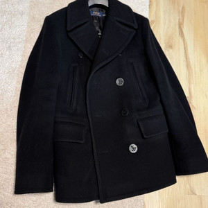 폴로 랄프로렌 피코트 검정색 S