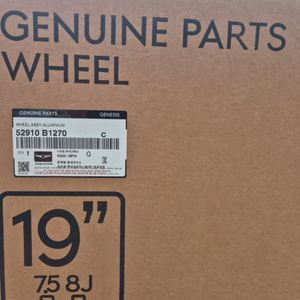 제네시스 G80 19인치 순정 알루미늄휠