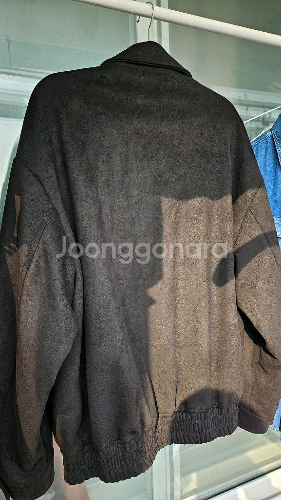 자라 스웨이드 자켓--1