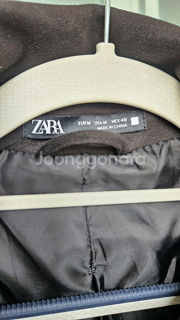 자라 스웨이드 자켓--3