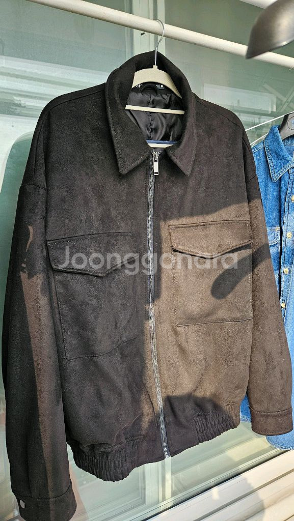 자라 스웨이드 자켓--0