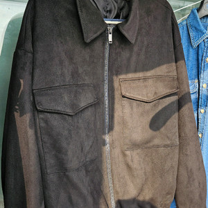 자라 스웨이드 자켓