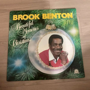 빈티지 크리스마스 바이닐 브룩 벤튼 LP