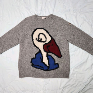 몽클레어 캐릭터 니트 스웨터