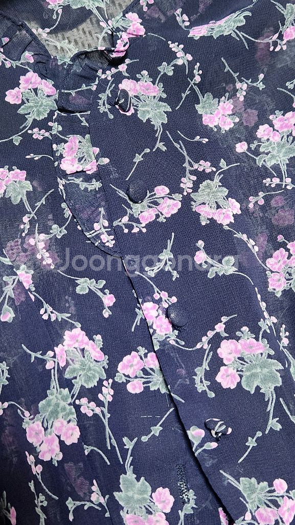 플로럴 쉬폰 롱원피스 반택포1.7--2