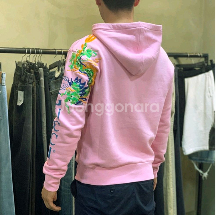 구찌 드래곤 후드티--1