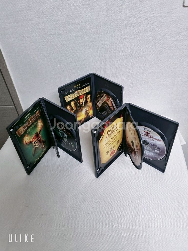 캐리비안의 해적 DVD 3편--2