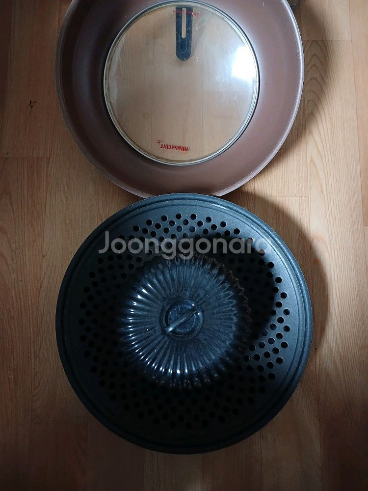 해피콜 양면 구이펜입니다.--1