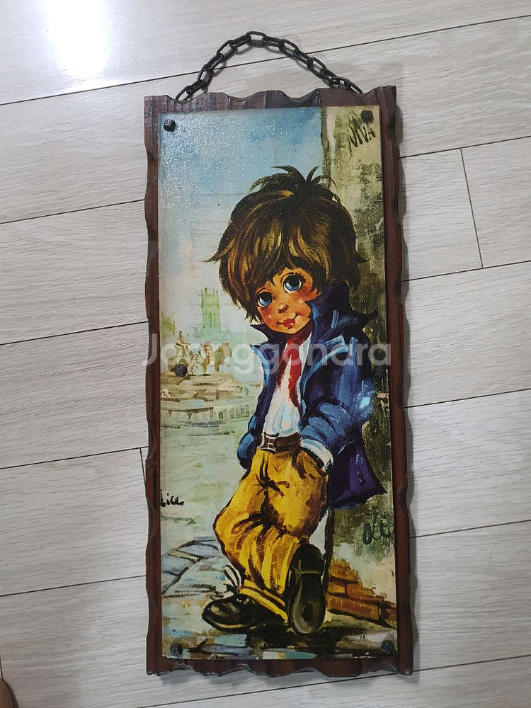 캐릭터 원목 액자--0