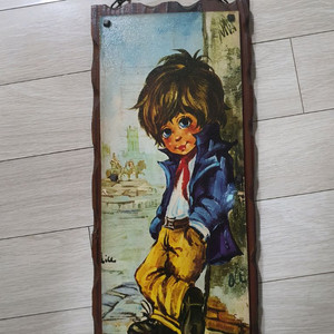 캐릭터 원목 액자