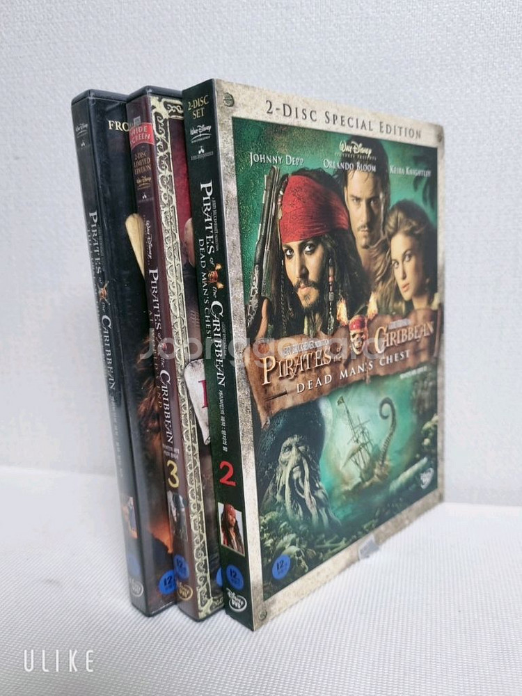 캐리비안의 해적 DVD 3편--3