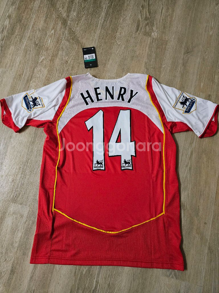 아스날 앙리 마킹 올드유니폼 레트로유니폼--3