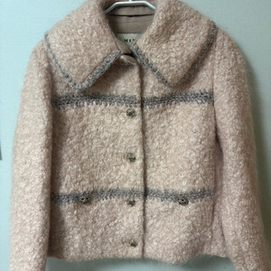 [마인] 콜롬보 모헤어 카라 탈부착 자켓