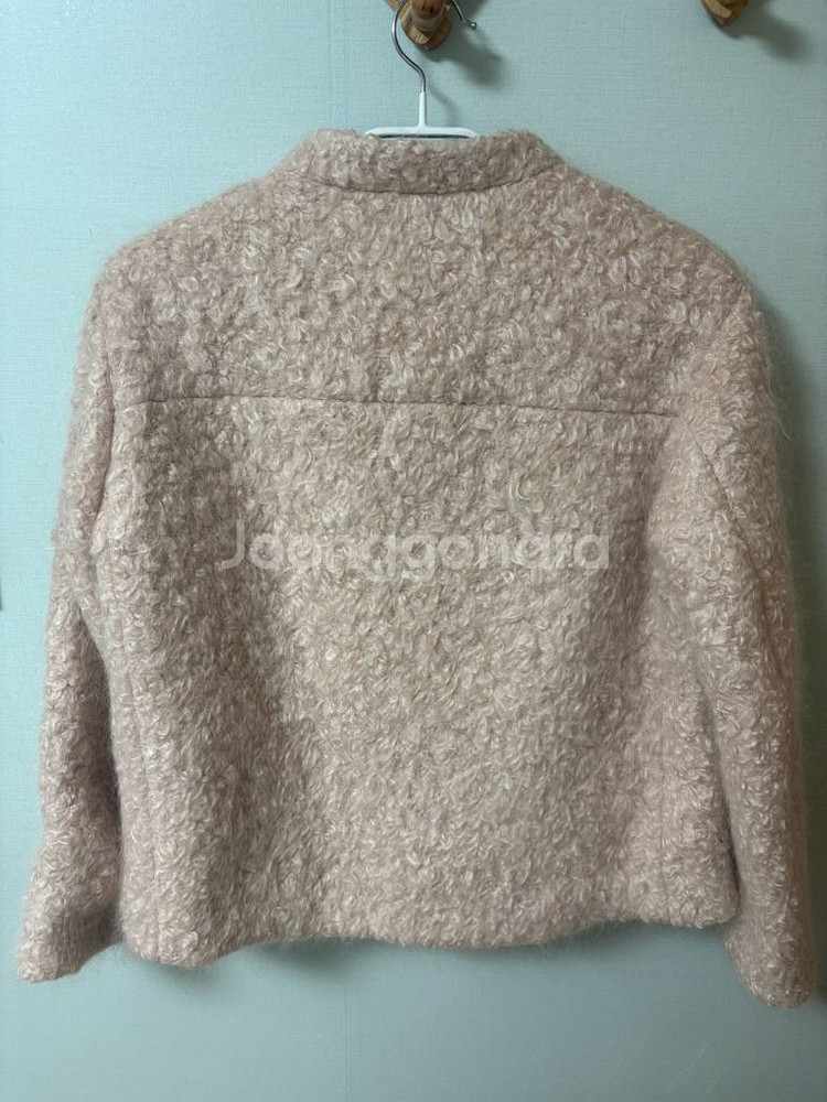 [마인] 콜롬보 모헤어 카라 탈부착 자켓--3