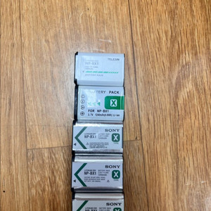 소니 NP-BX1 리튬배터리 세트 (일괄가격)
