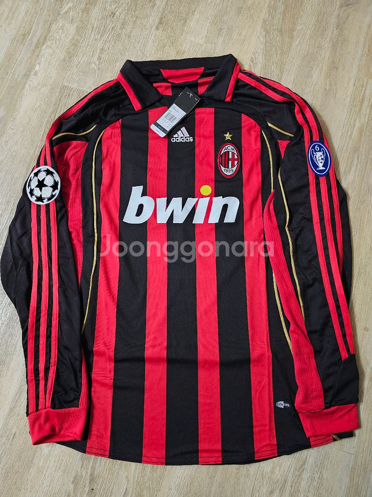 ac밀란 카카 마킹 올드유니폼 레트로유니폼--0
