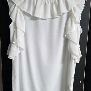 모조에스핀 플리츠 블라우스ㅡ정품