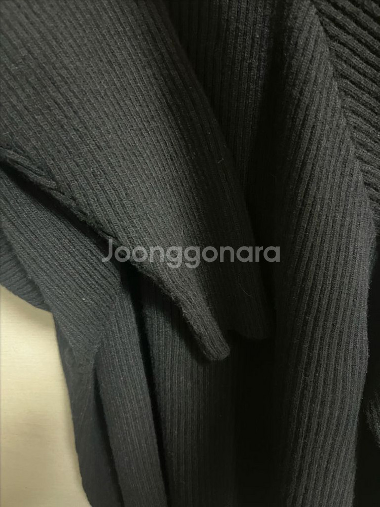 오프닝프로젝트 블랙 로고 스웨터 니트--3