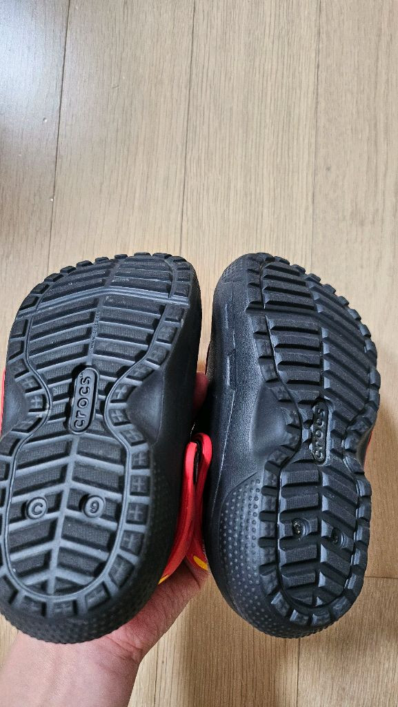 미키 겨울 신발 털크록스 키즈 C9 145-155세탁완료--3